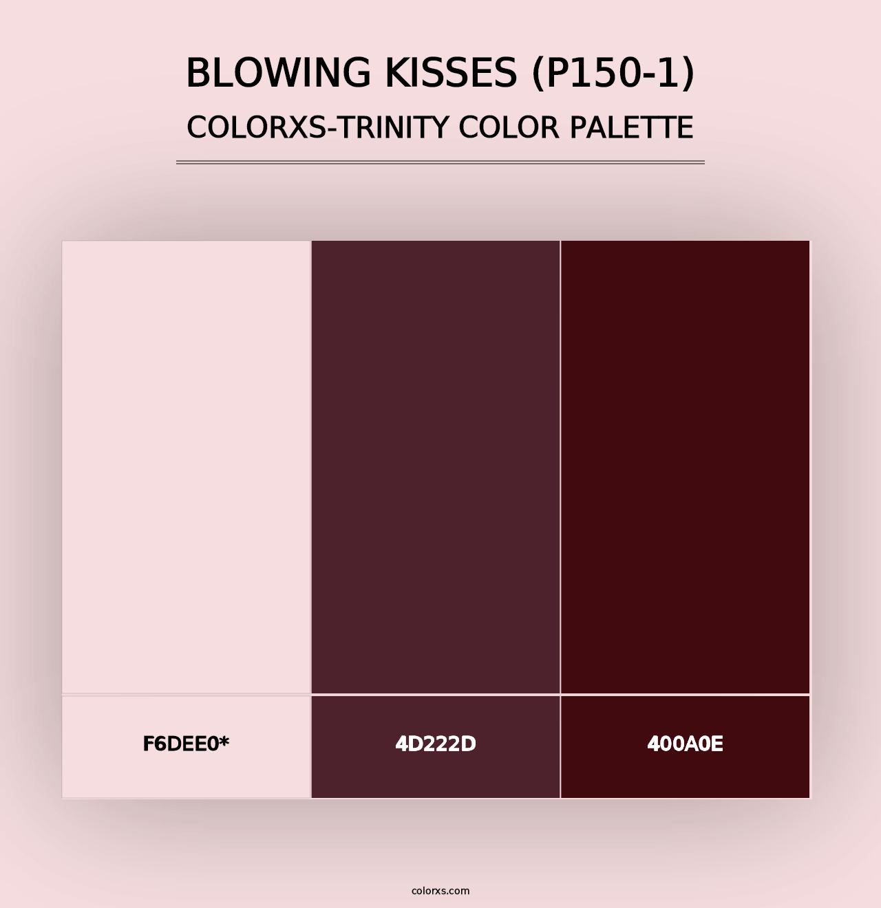 Blowing Kisses (P150-1) - Colorxs Trinity Palette