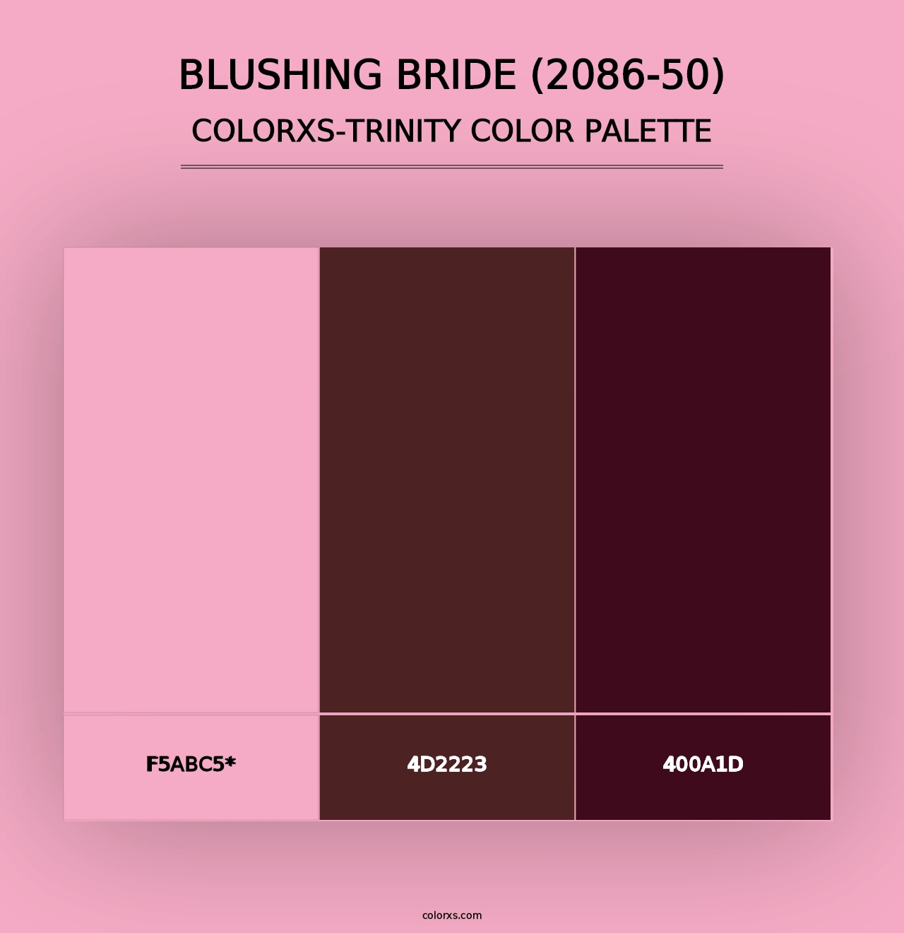 Blushing Bride (2086-50) - Colorxs Trinity Palette