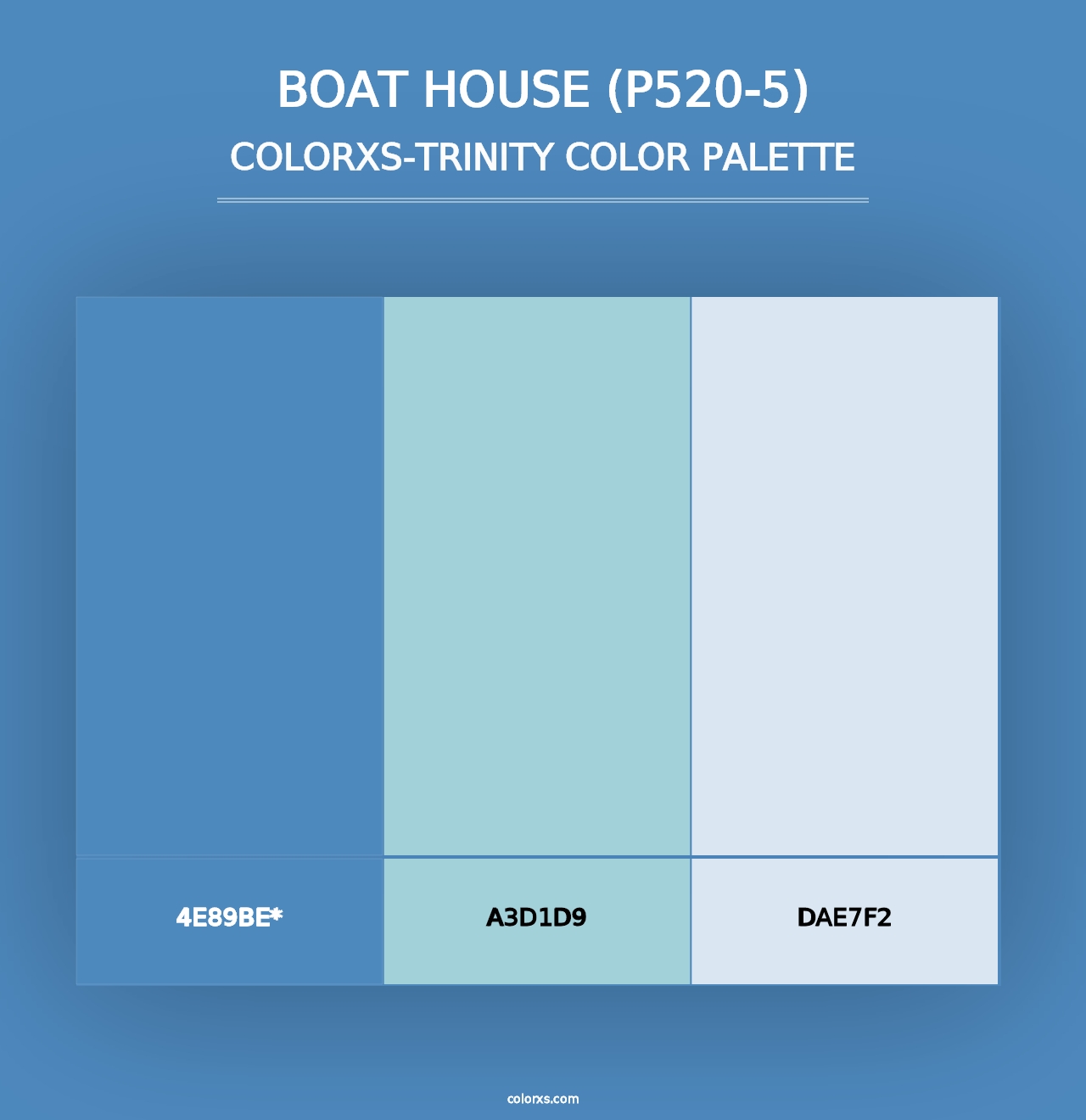 Boat House (P520-5) - Colorxs Trinity Palette