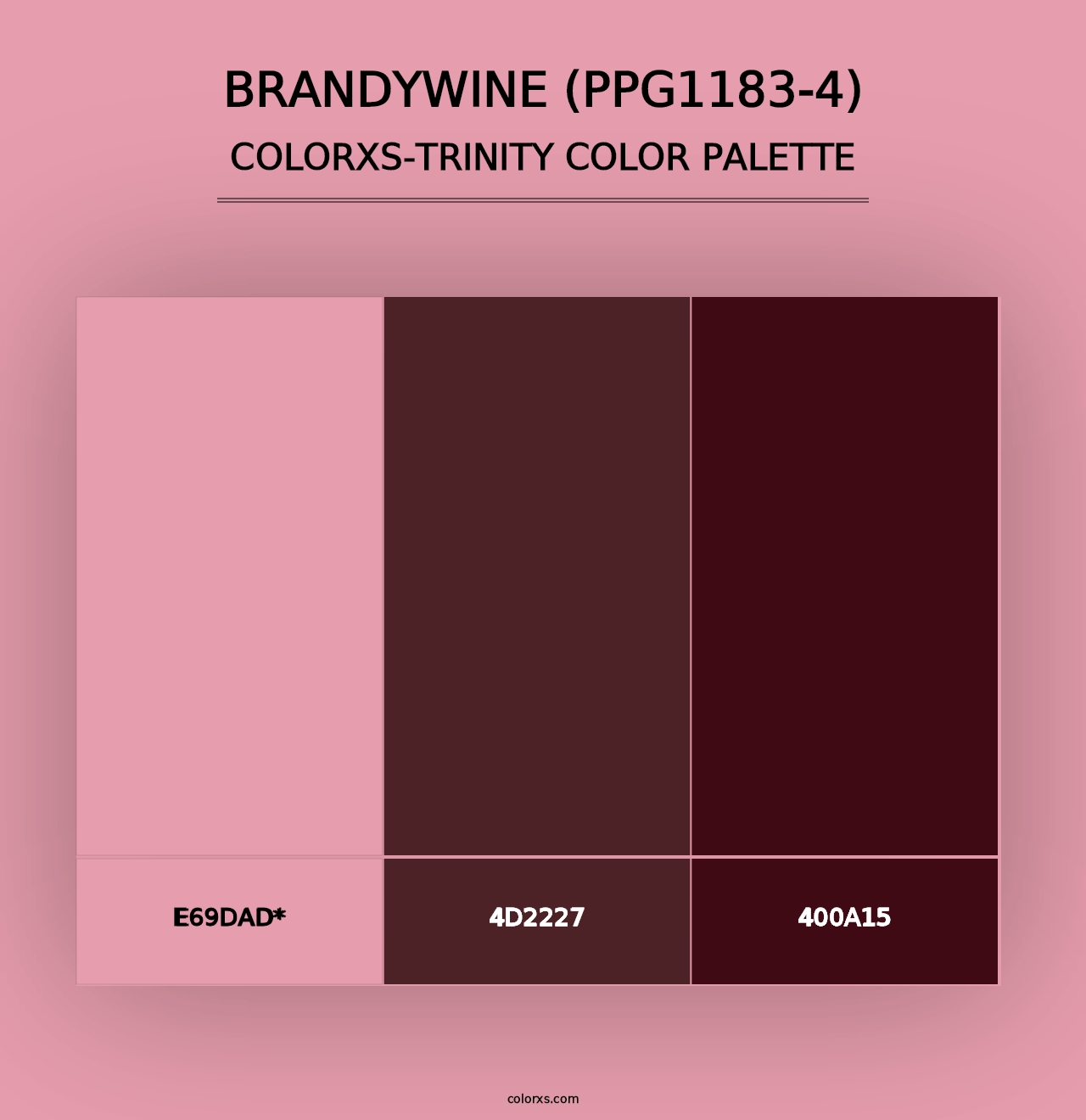 Brandywine (PPG1183-4) - Colorxs Trinity Palette