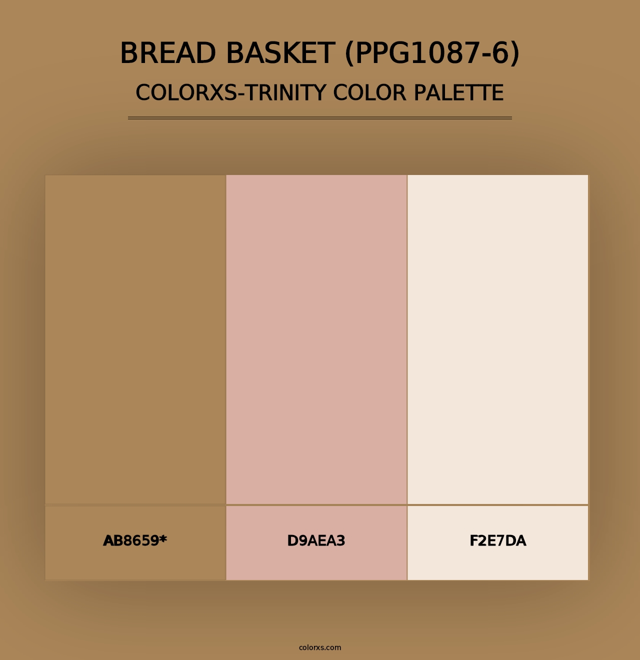 Bread Basket (PPG1087-6) - Colorxs Trinity Palette