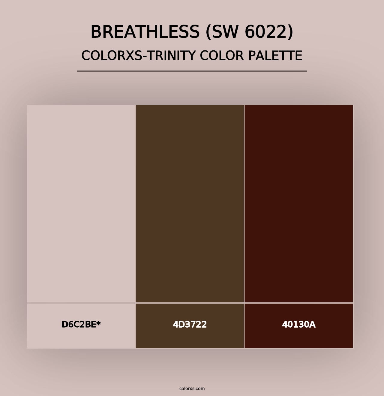 Breathless (SW 6022) - Colorxs Trinity Palette