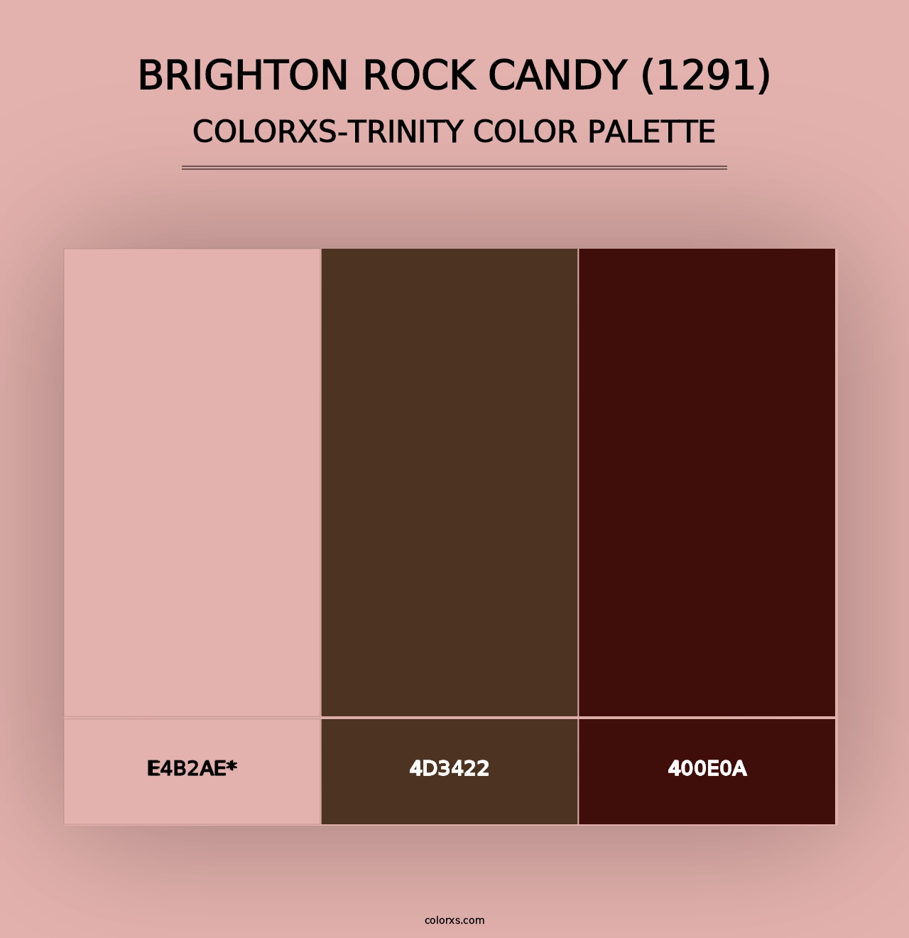 Brighton Rock Candy (1291) - Colorxs Trinity Palette