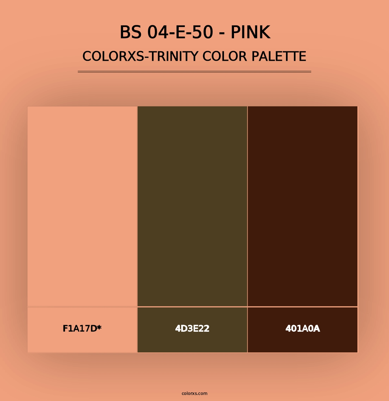 BS 04-E-50 - Pink - Colorxs Trinity Palette