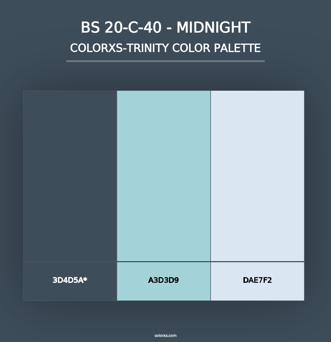 BS 20-C-40 - Midnight - Colorxs Trinity Palette