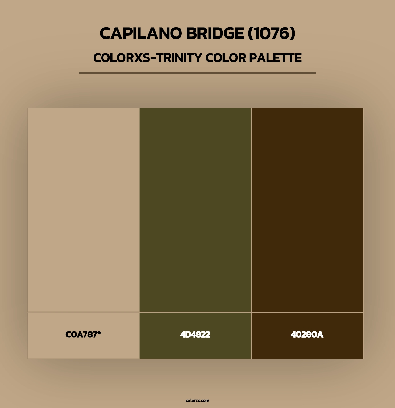 Capilano Bridge (1076) - Colorxs Trinity Palette