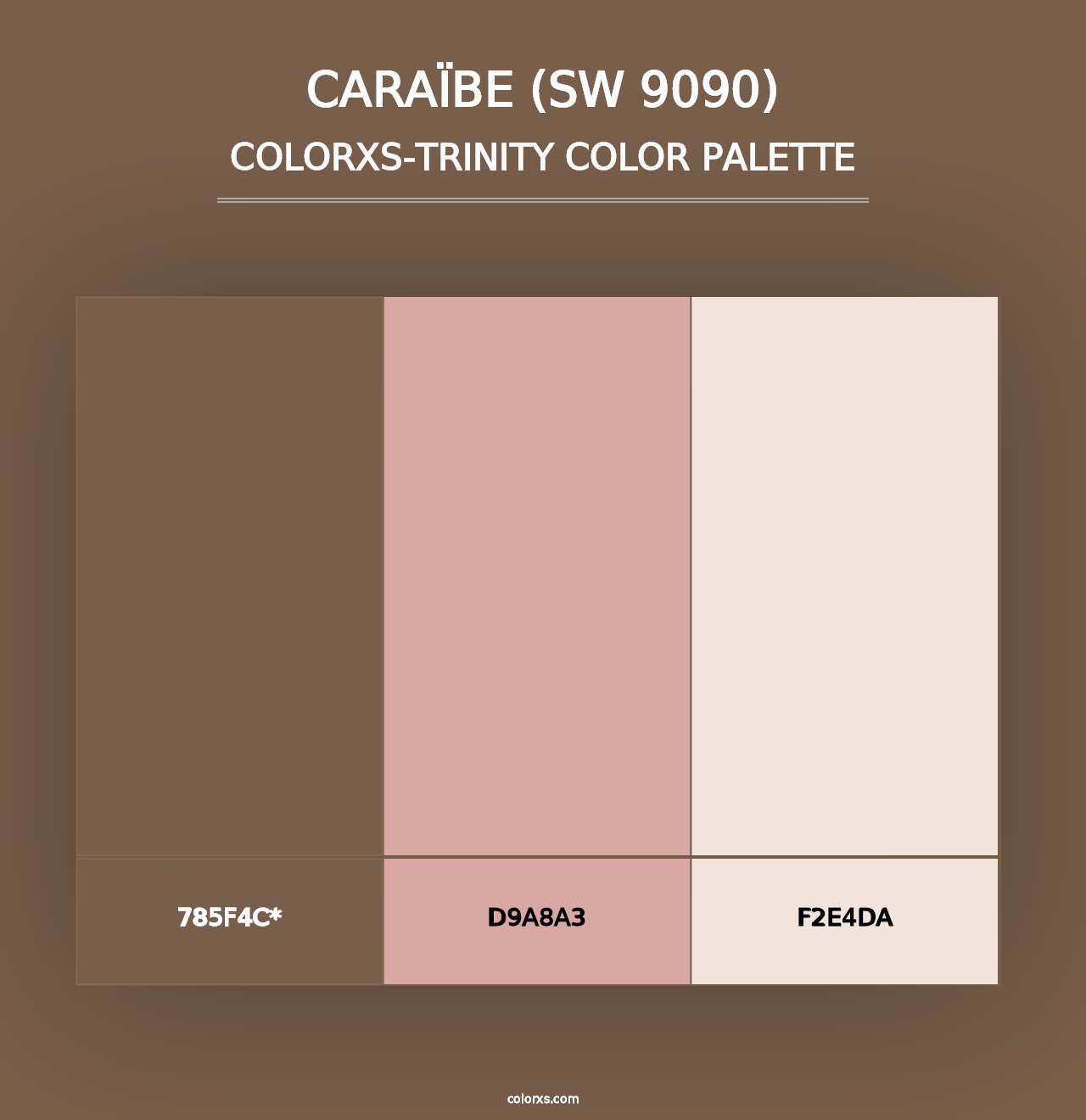 Caraïbe (SW 9090) - Colorxs Trinity Palette