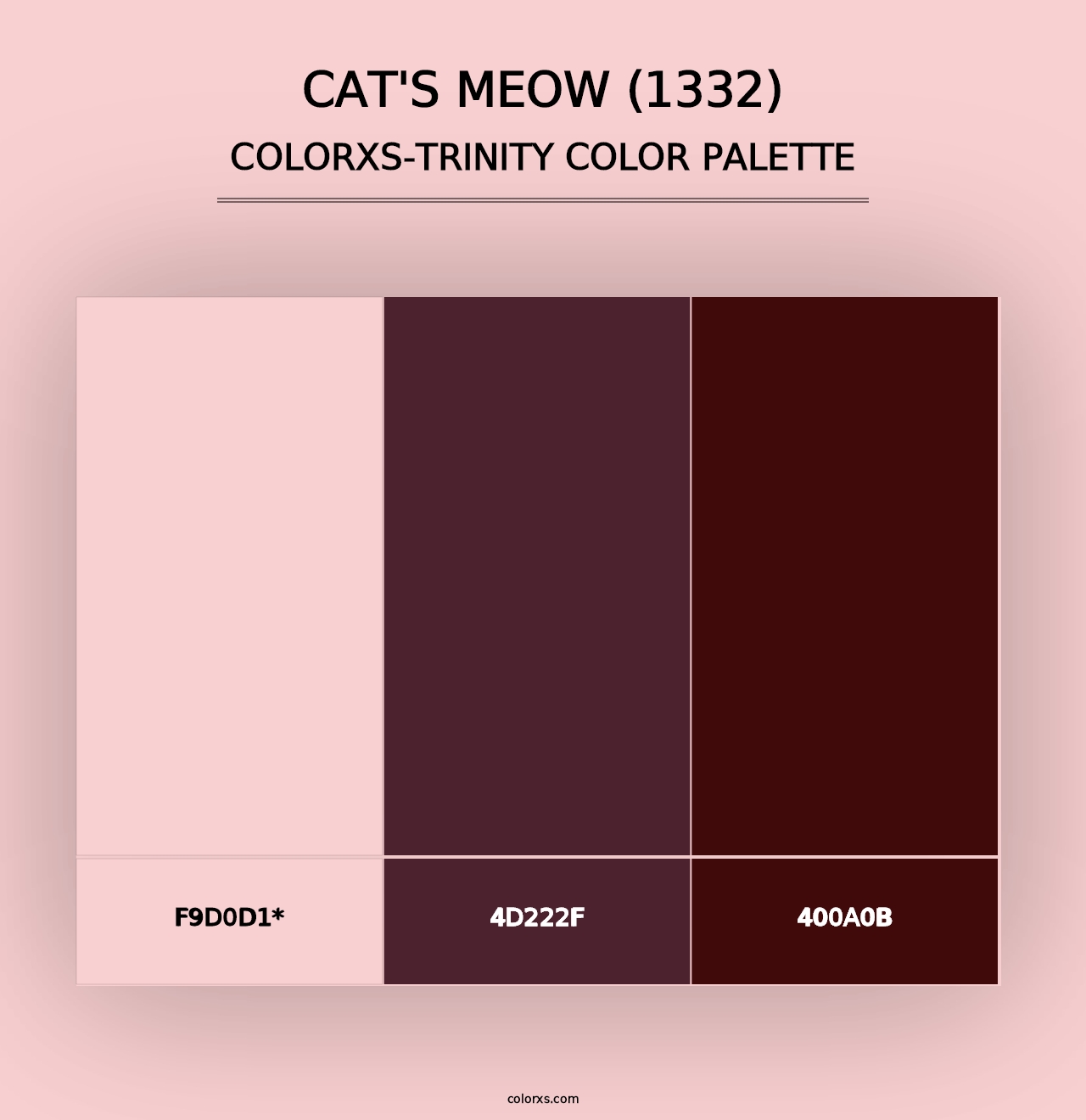 Cat's Meow (1332) - Colorxs Trinity Palette