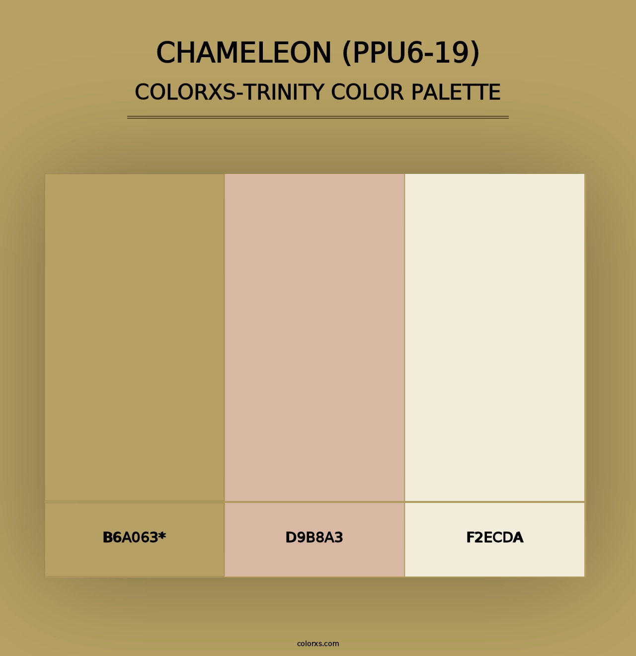 Chameleon (PPU6-19) - Colorxs Trinity Palette