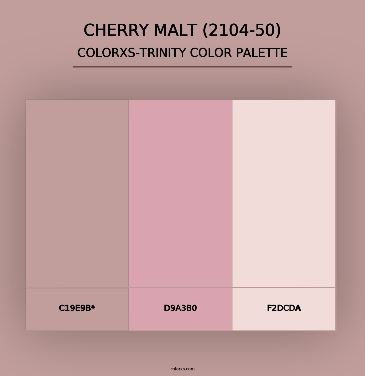 Cherry Malt (2104-50) - Colorxs Trinity Palette