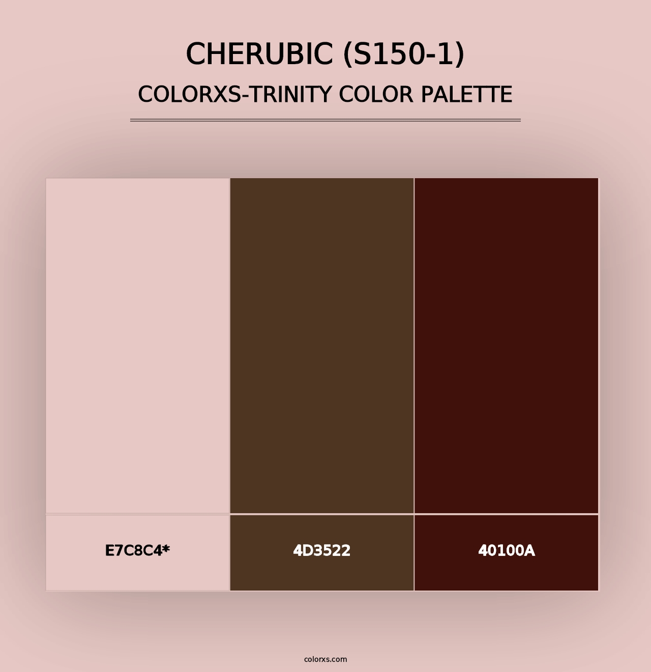 Cherubic (S150-1) - Colorxs Trinity Palette