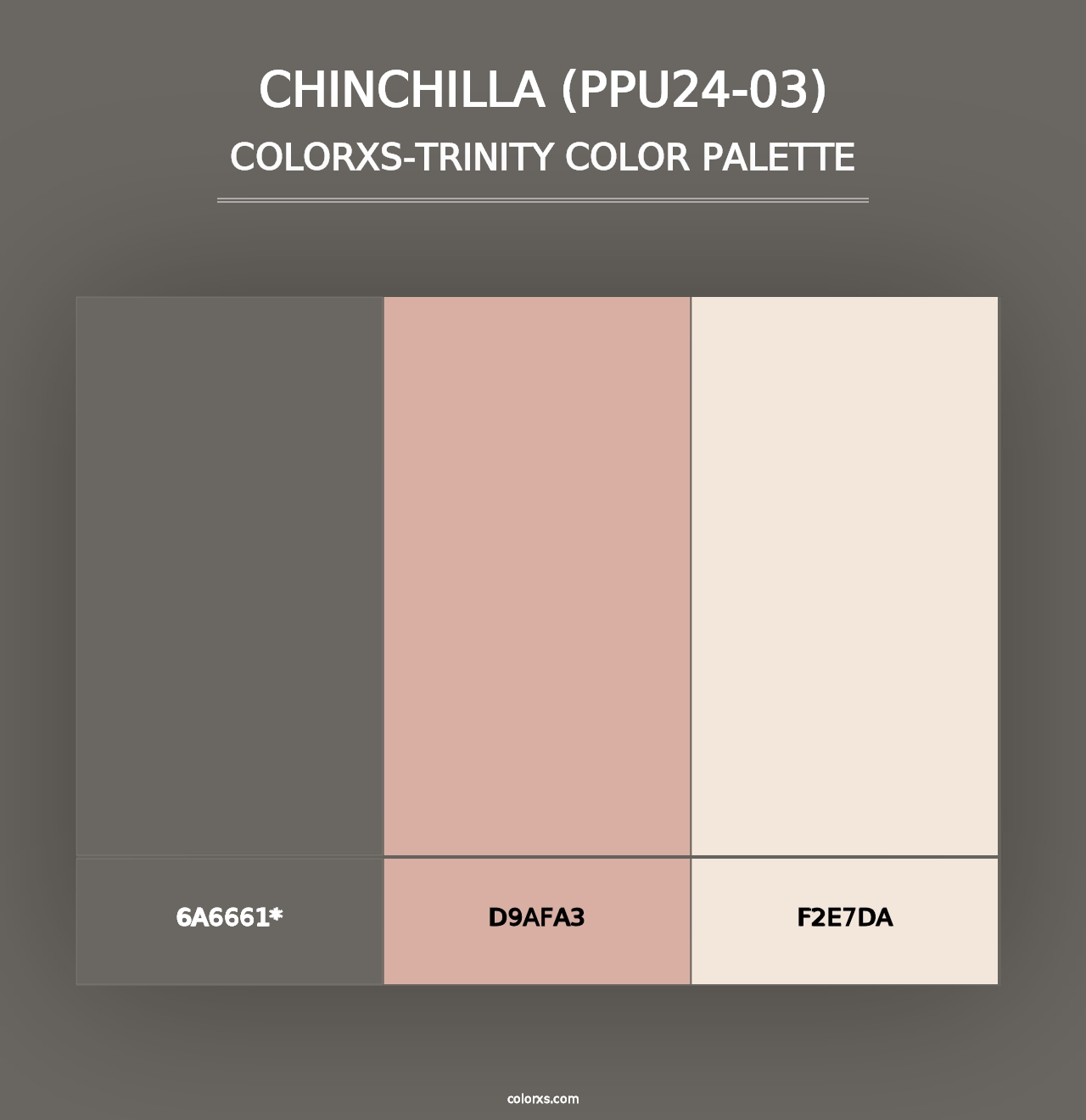 Chinchilla (PPU24-03) - Colorxs Trinity Palette