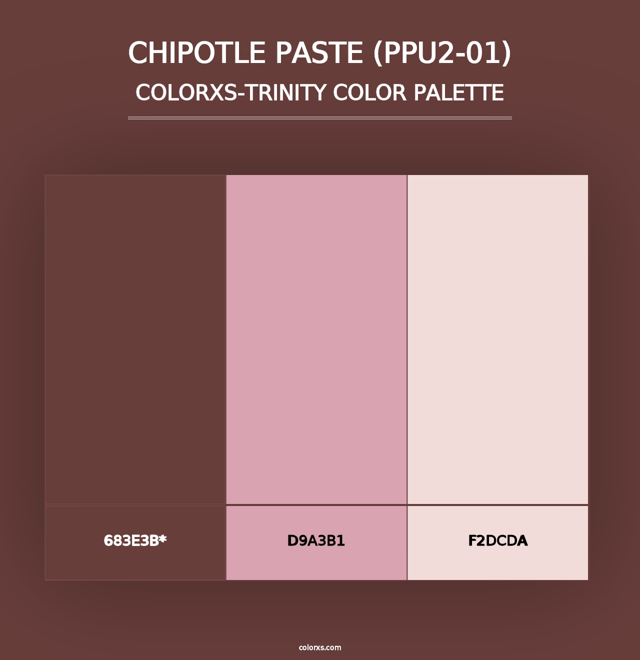 Chipotle Paste (PPU2-01) - Colorxs Trinity Palette