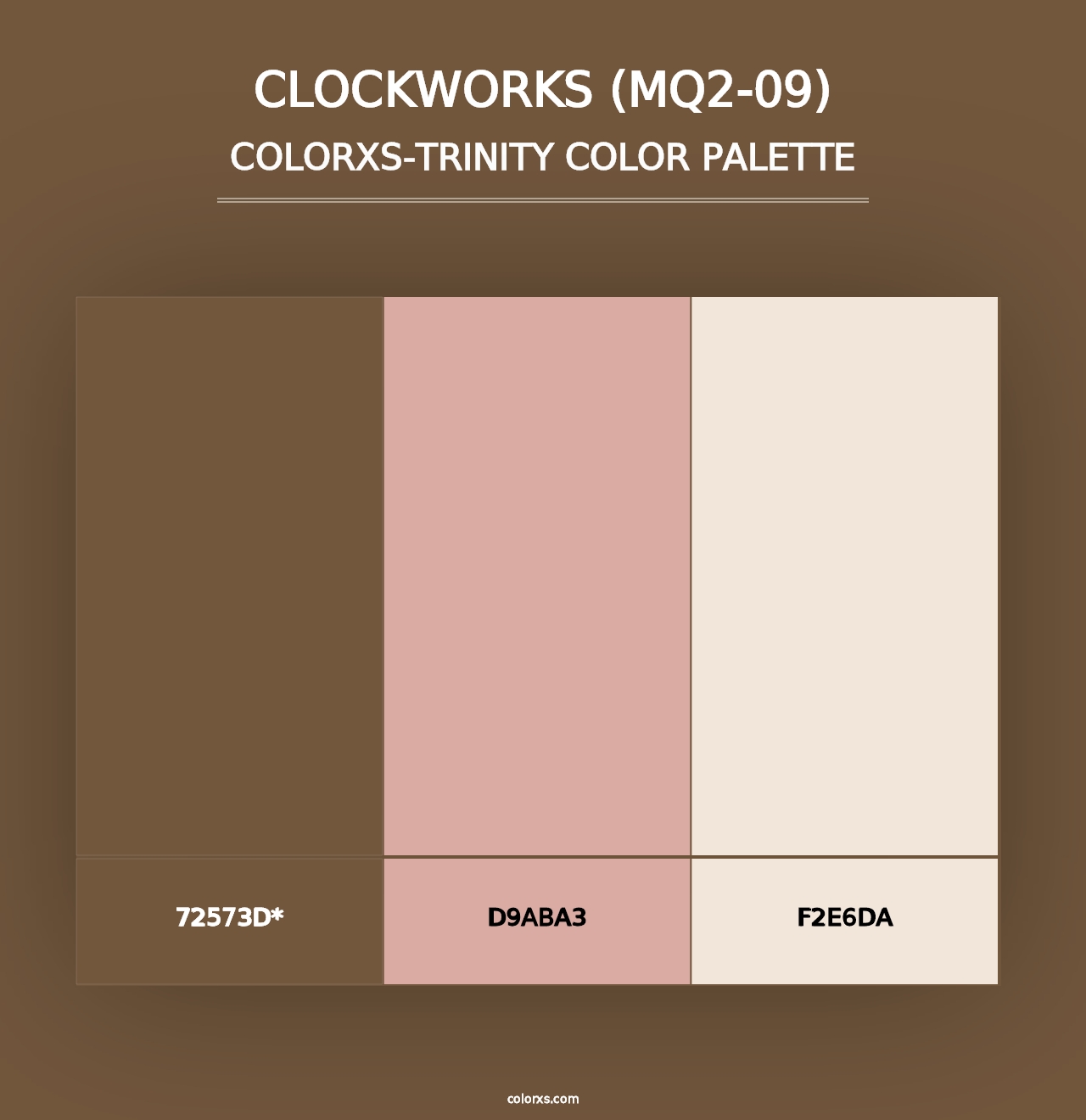 Clockworks (MQ2-09) - Colorxs Trinity Palette