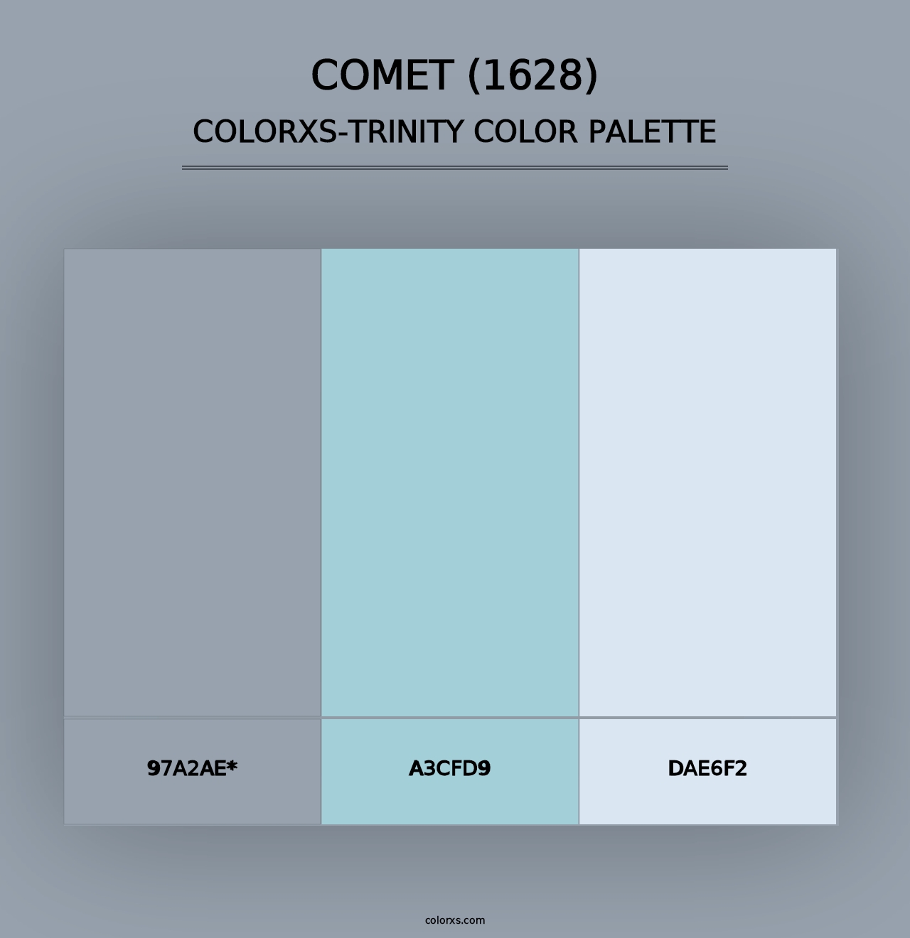 Comet (1628) - Colorxs Trinity Palette