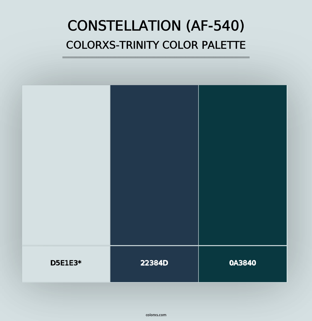 Constellation (AF-540) - Colorxs Trinity Palette