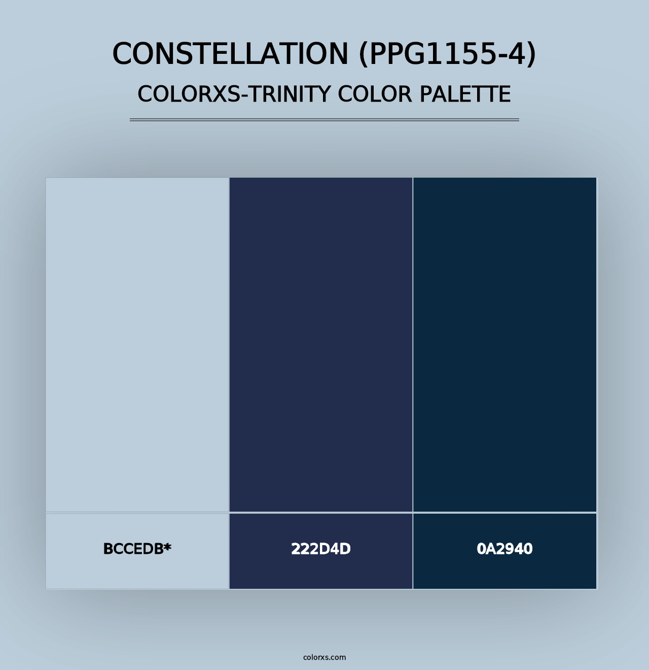 Constellation (PPG1155-4) - Colorxs Trinity Palette