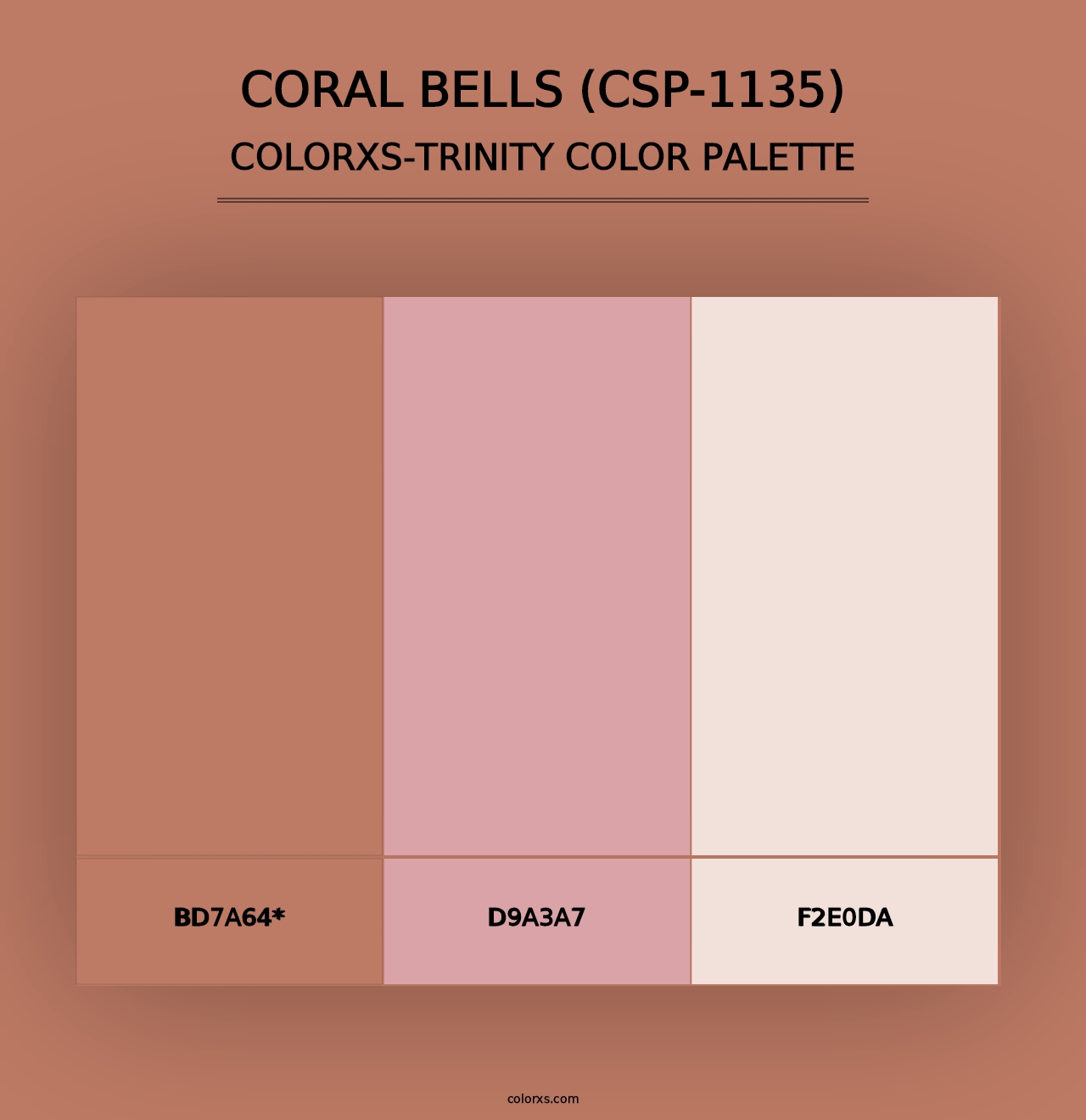 Coral Bells (CSP-1135) - Colorxs Trinity Palette