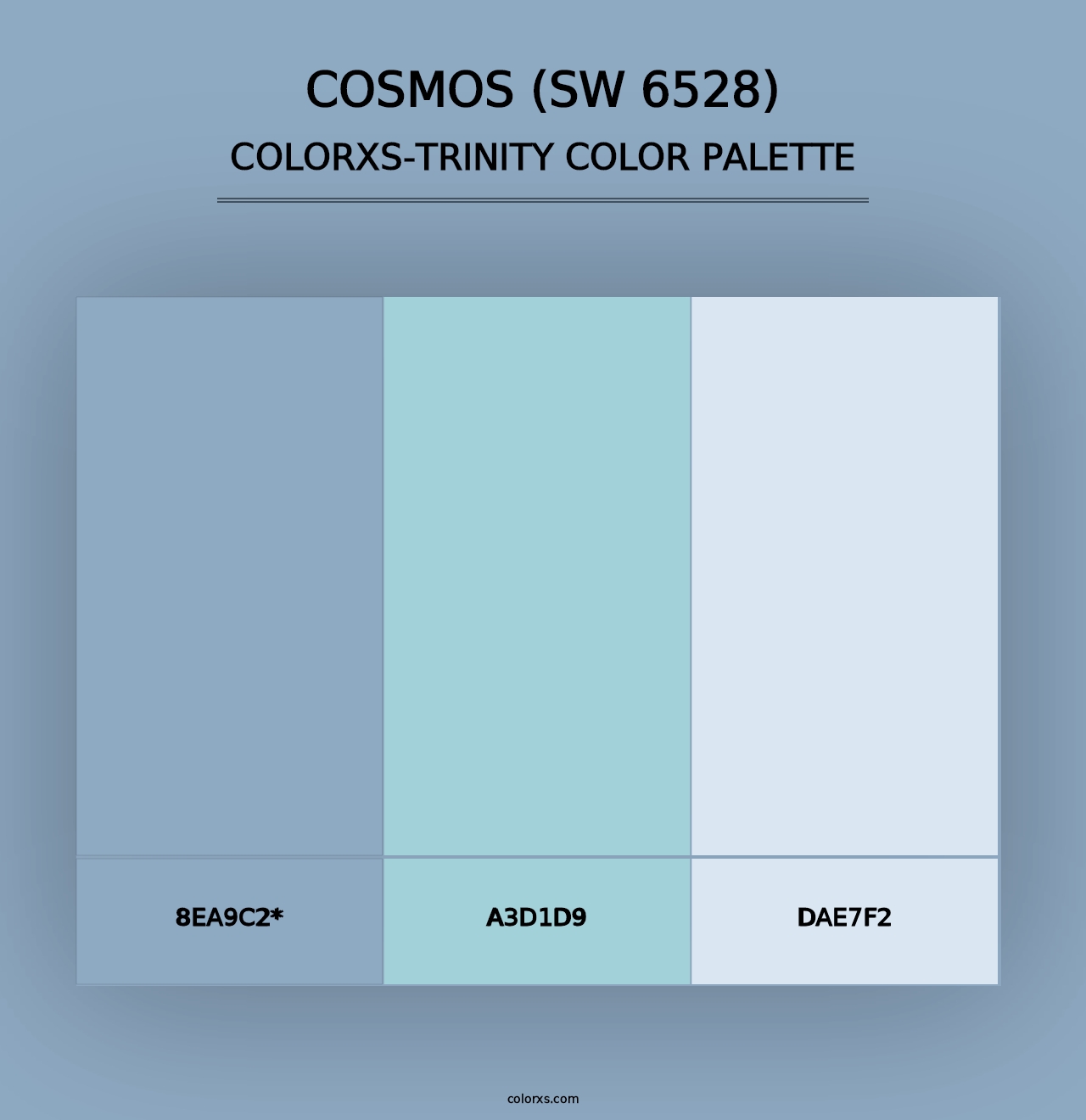 Cosmos (SW 6528) - Colorxs Trinity Palette