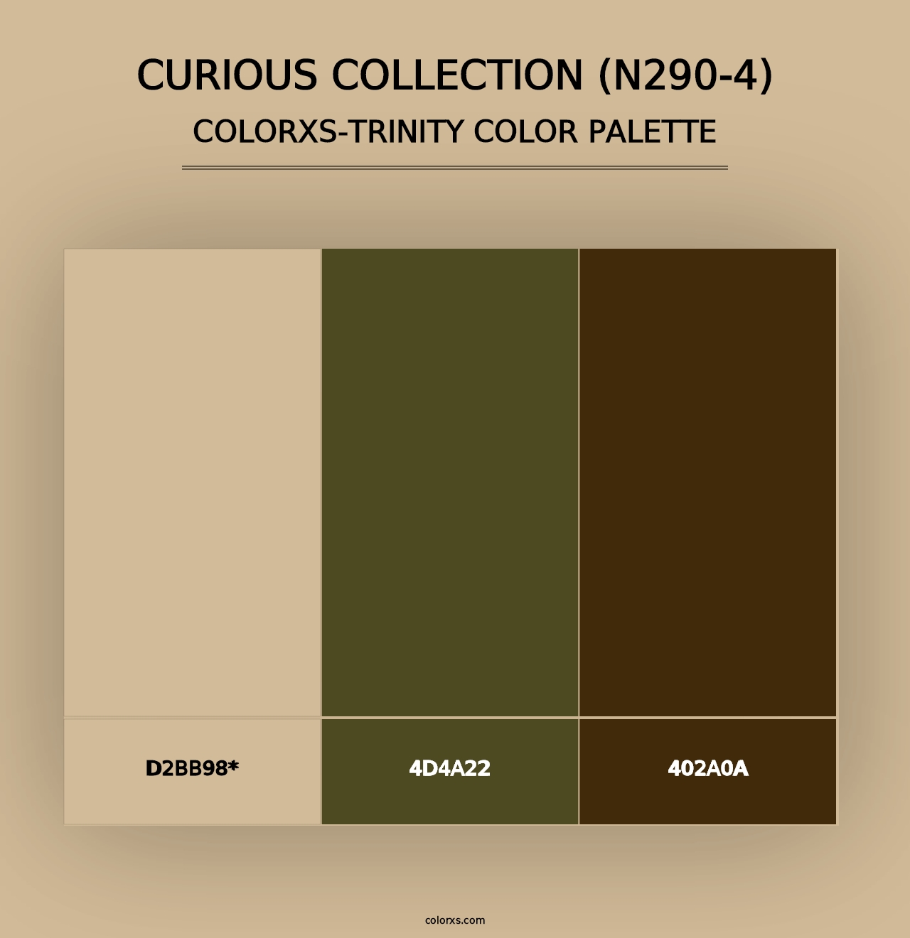 Curious Collection (N290-4) - Colorxs Trinity Palette