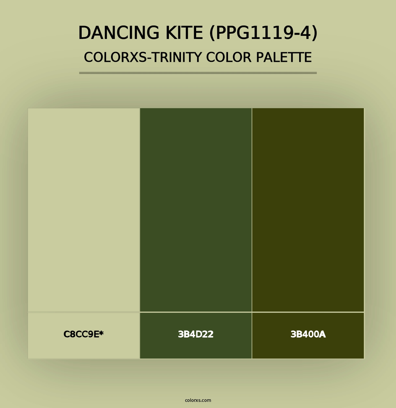 Dancing Kite (PPG1119-4) - Colorxs Trinity Palette