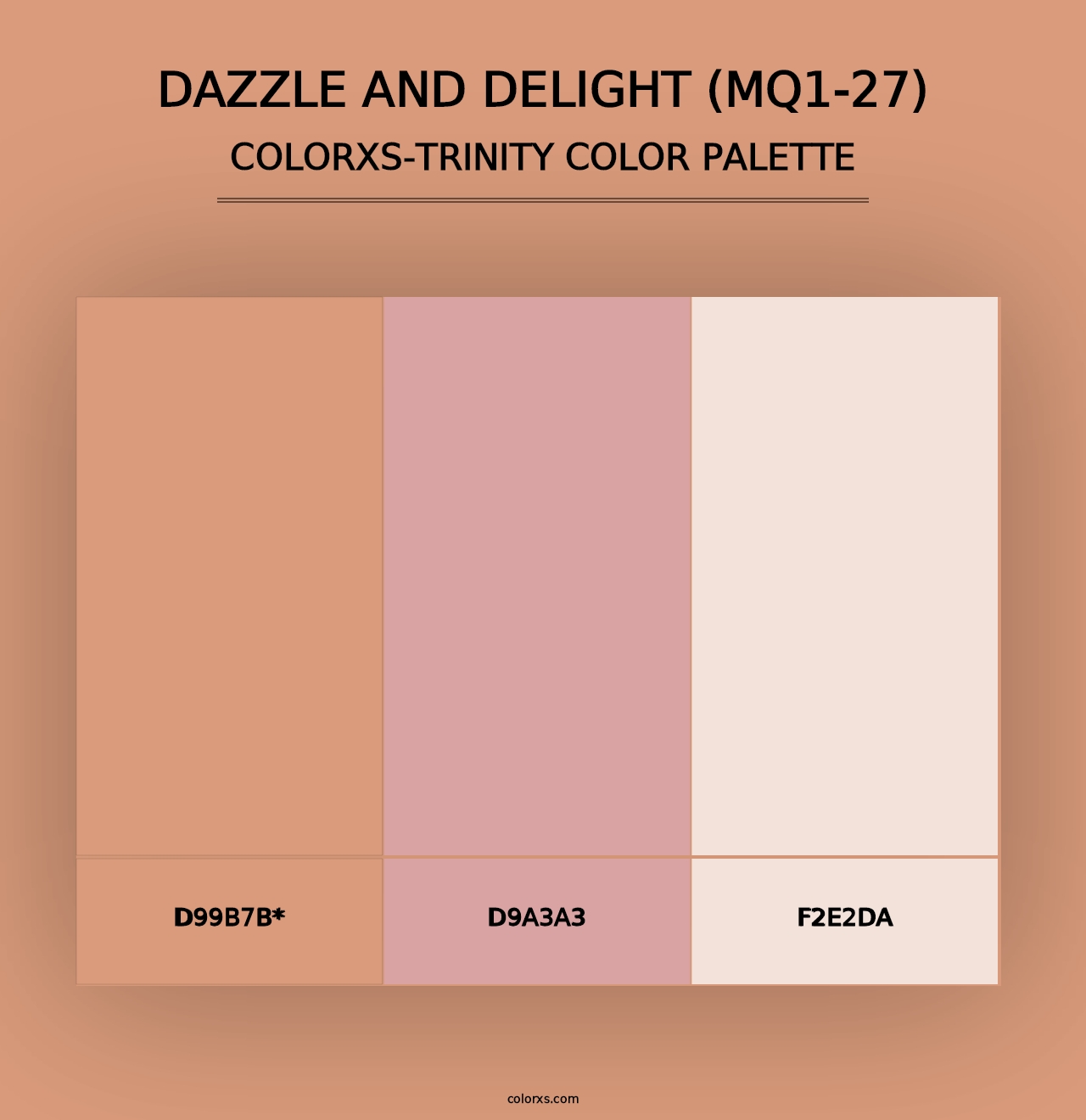 Dazzle And Delight (MQ1-27) - Colorxs Trinity Palette