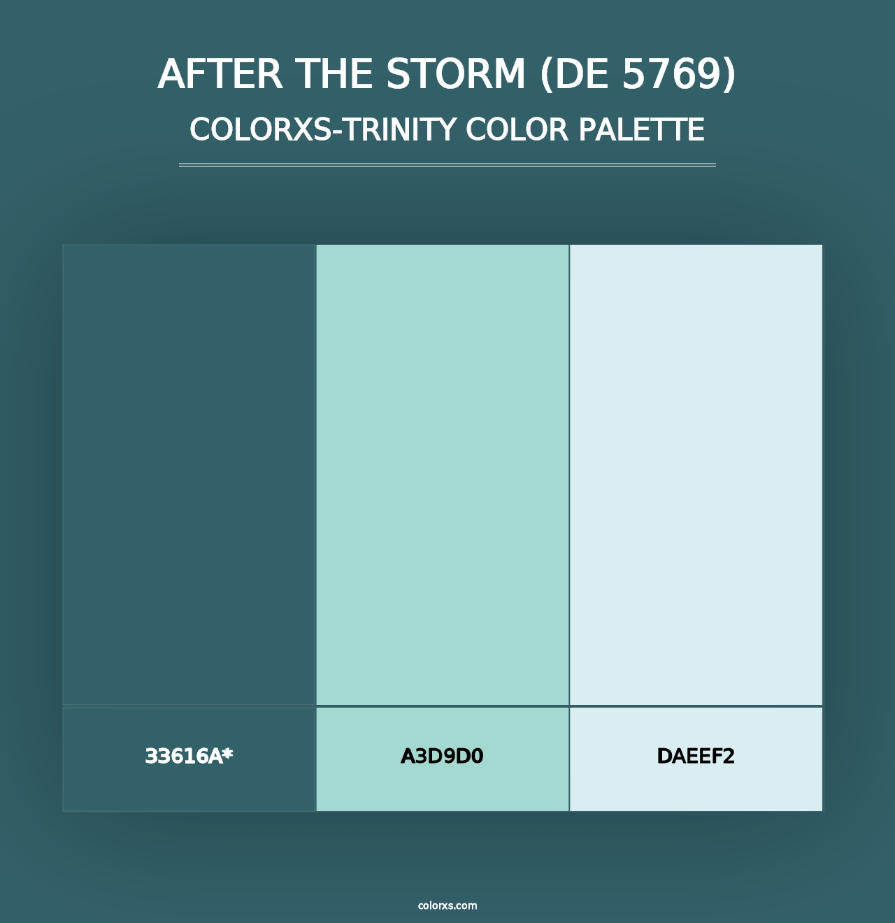 After the Storm (DE 5769) - Colorxs Trinity Palette