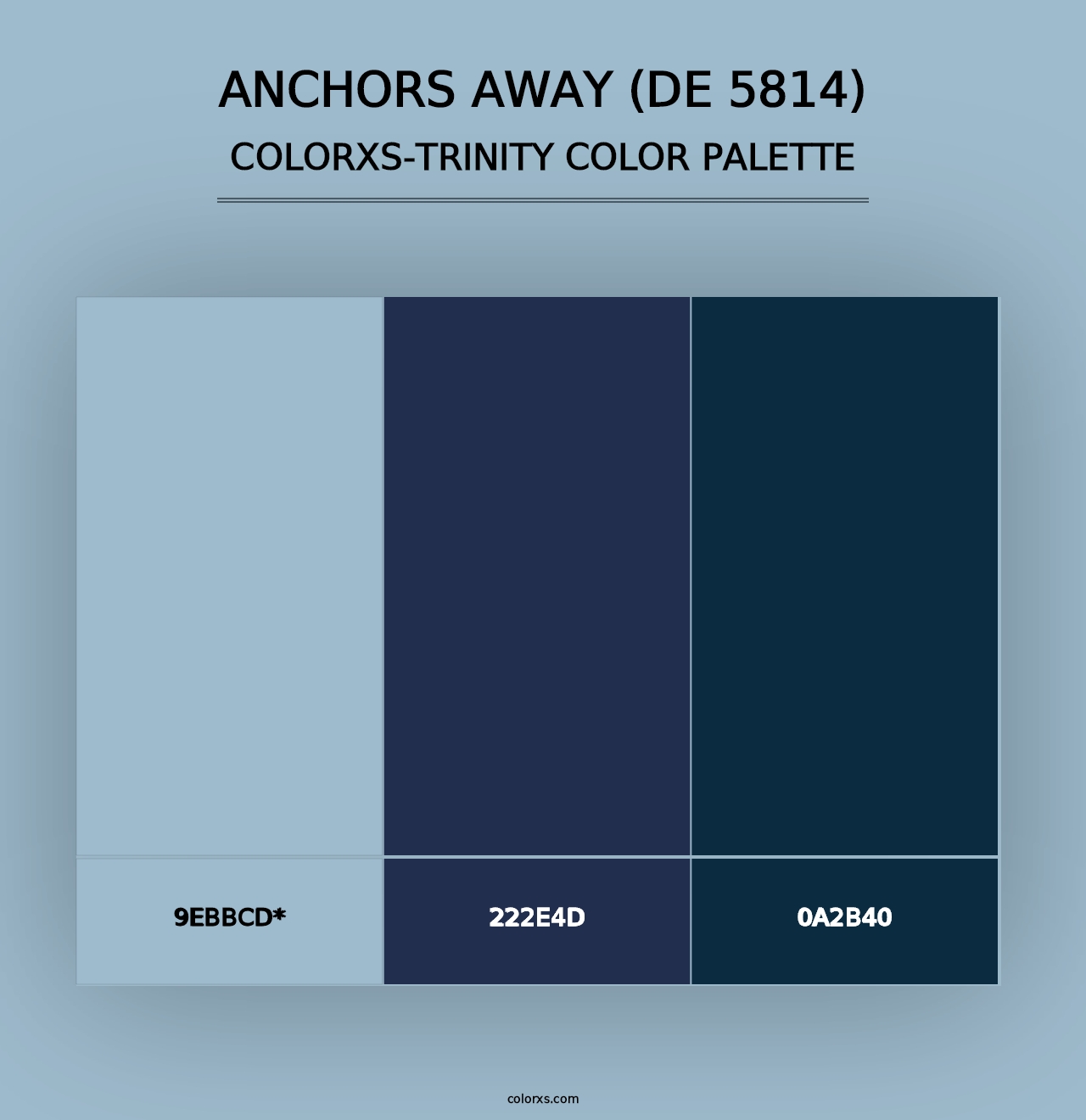 Anchors Away (DE 5814) - Colorxs Trinity Palette