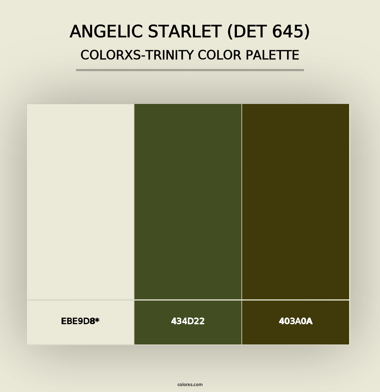 Angelic Starlet (DET 645) - Colorxs Trinity Palette