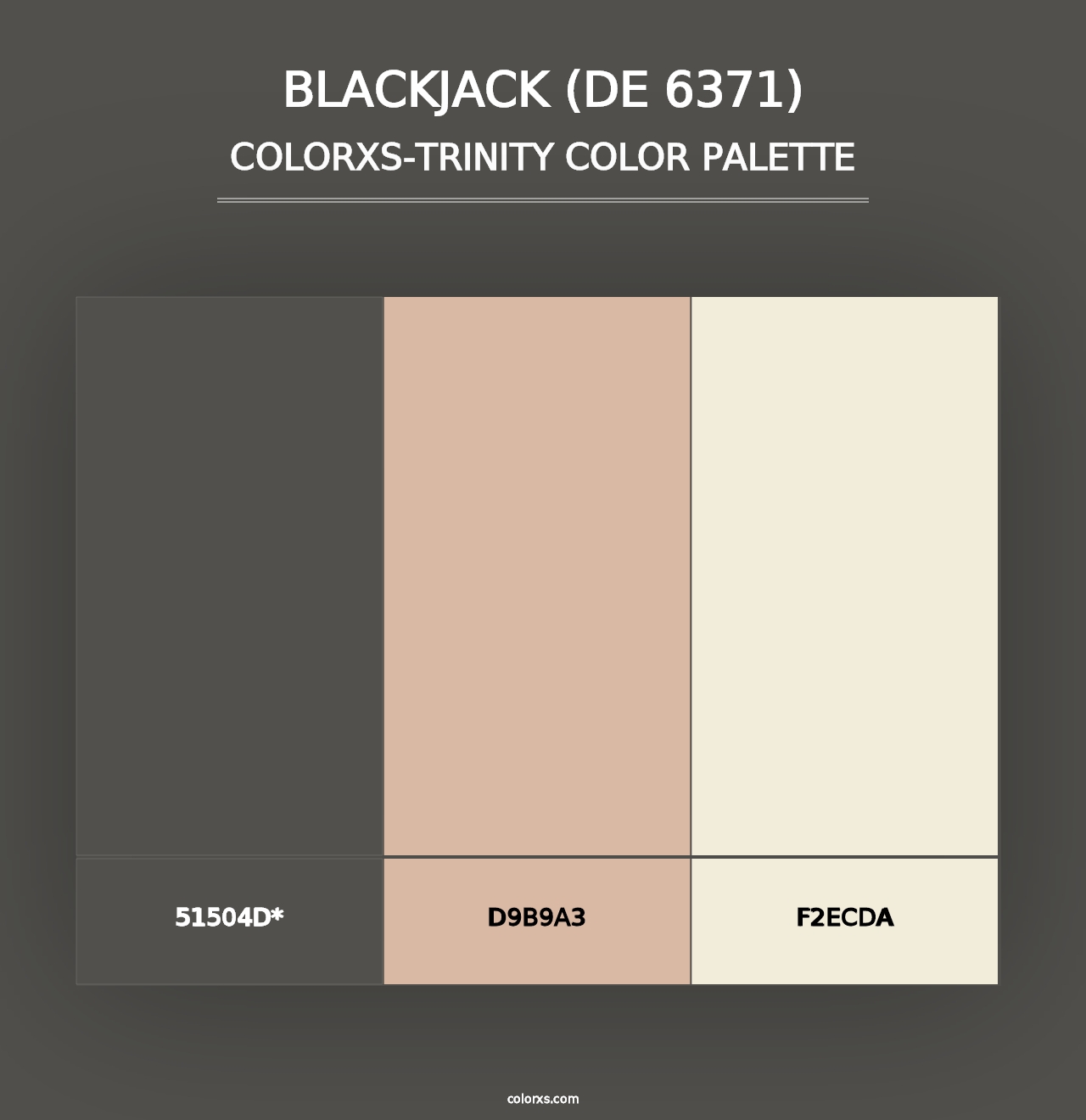 Blackjack (DE 6371) - Colorxs Trinity Palette