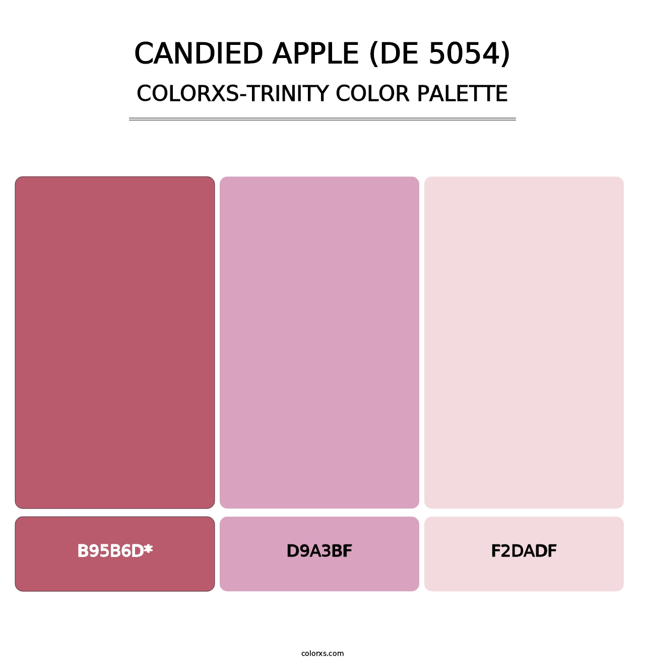 Candied Apple (DE 5054) - Colorxs Trinity Palette