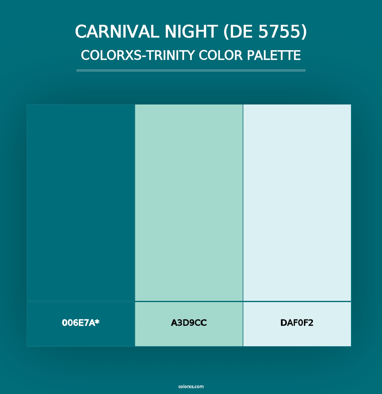 Carnival Night (DE 5755) - Colorxs Trinity Palette