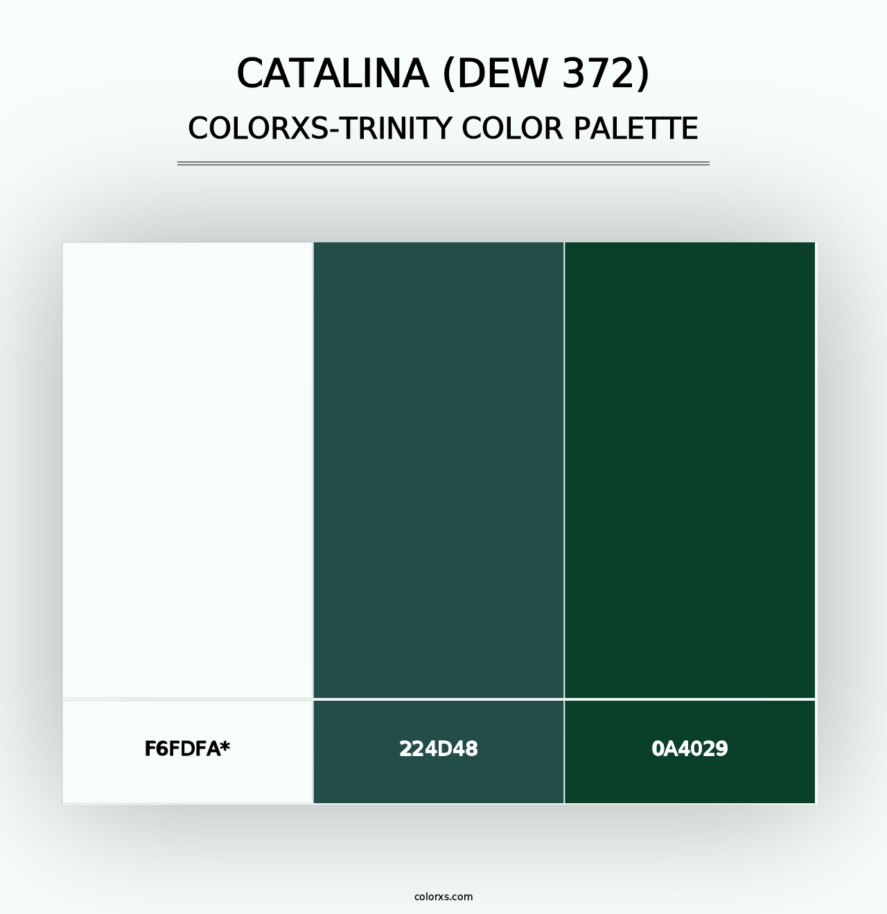 Catalina (DEW 372) - Colorxs Trinity Palette