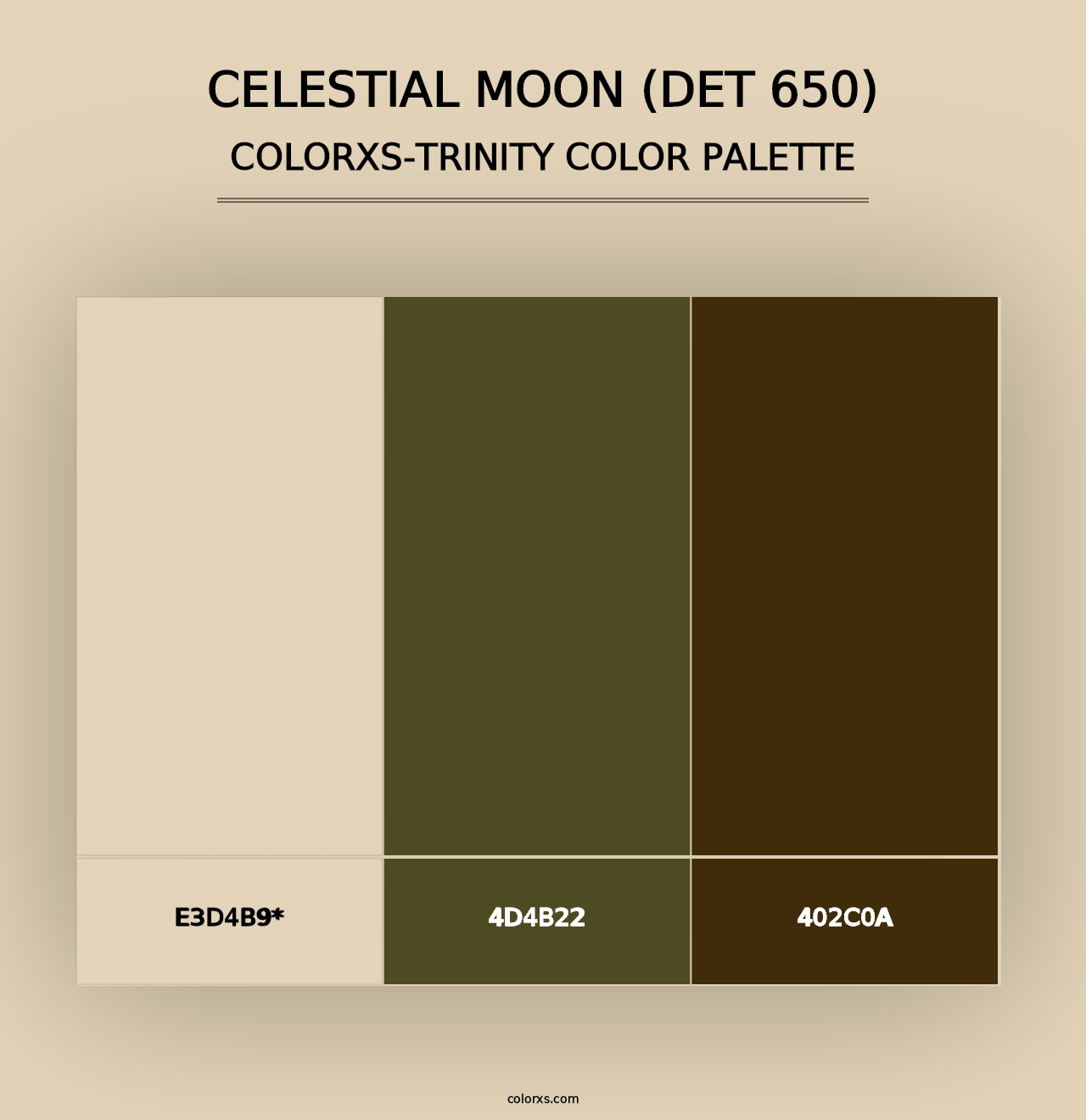 Celestial Moon (DET 650) - Colorxs Trinity Palette