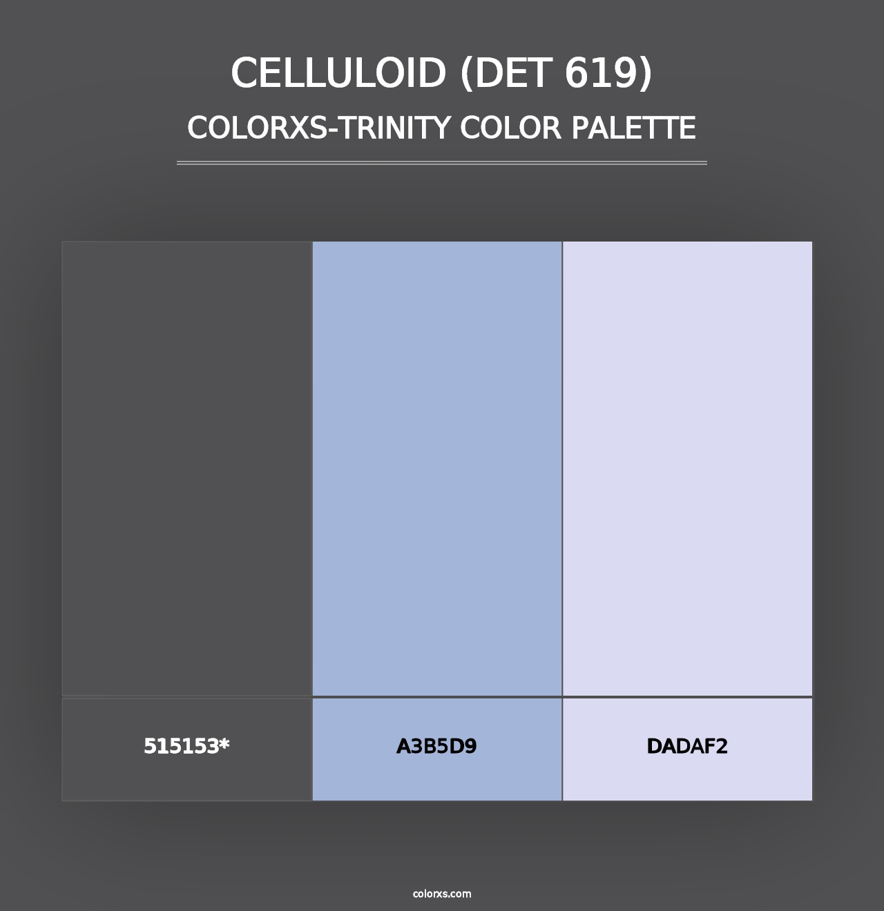 Celluloid (DET 619) - Colorxs Trinity Palette