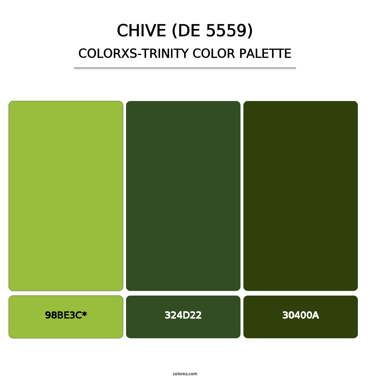 Chive (DE 5559) - Colorxs Trinity Palette