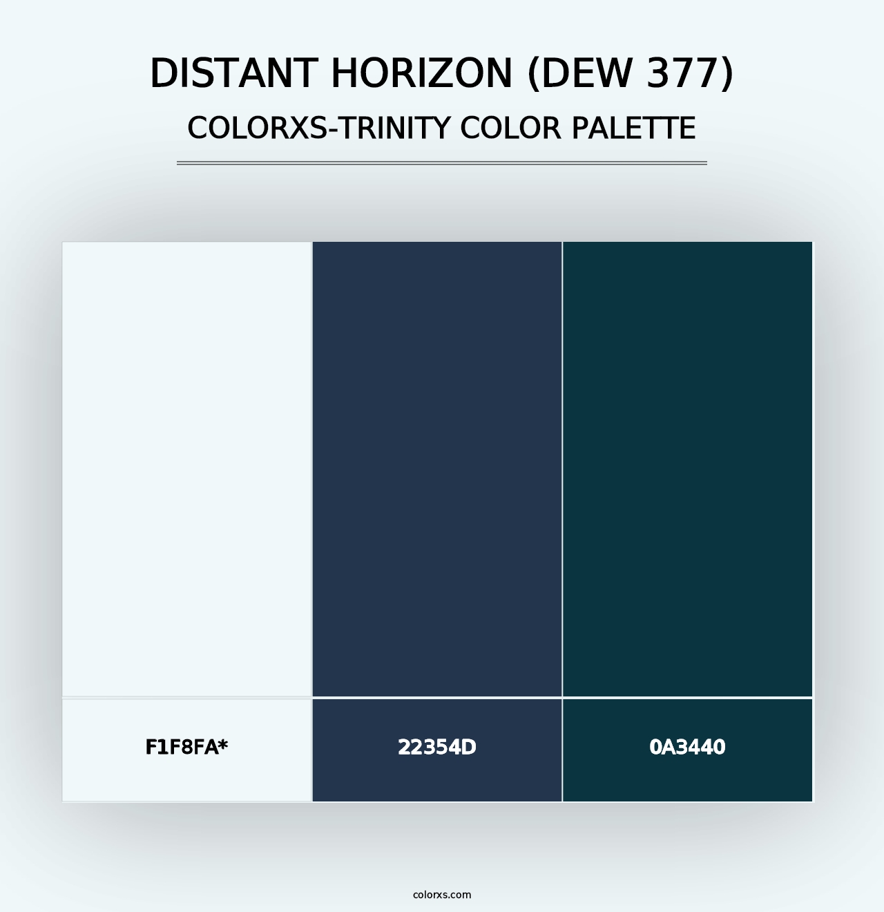 Distant Horizon (DEW 377) - Colorxs Trinity Palette