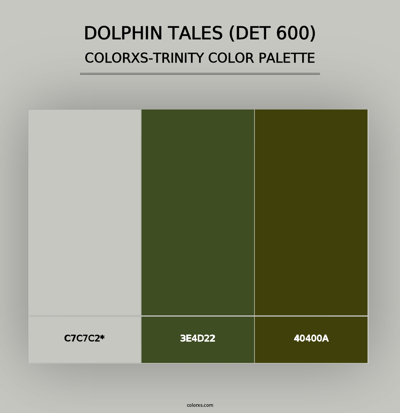 Dolphin Tales (DET 600) - Colorxs Trinity Palette