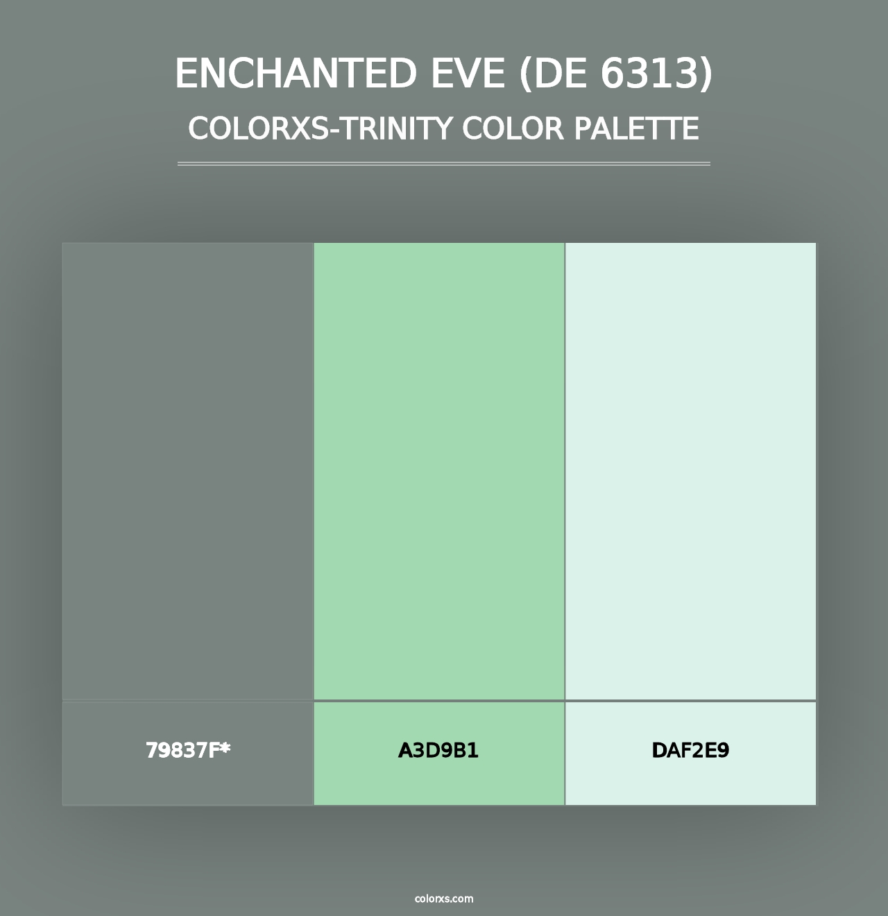 Enchanted Eve (DE 6313) - Colorxs Trinity Palette