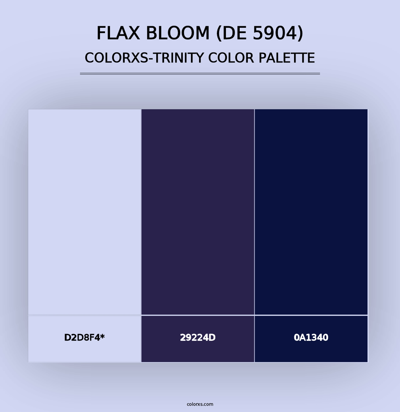 Flax Bloom (DE 5904) - Colorxs Trinity Palette