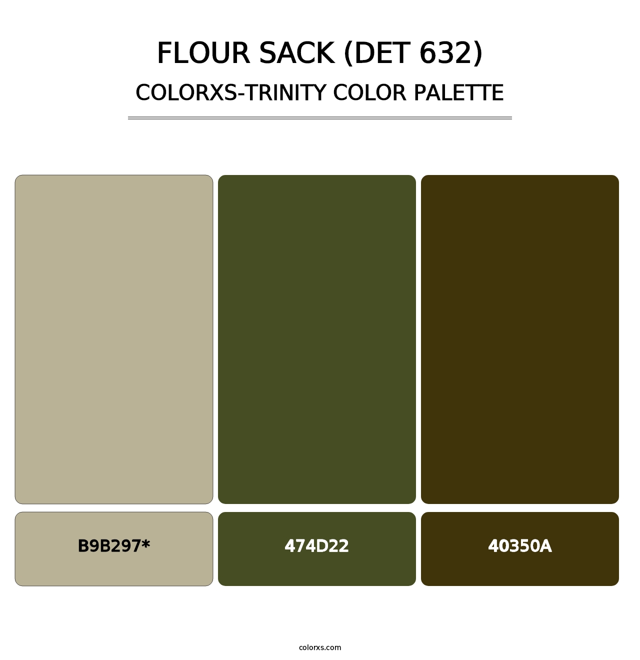 Flour Sack (DET 632) - Colorxs Trinity Palette