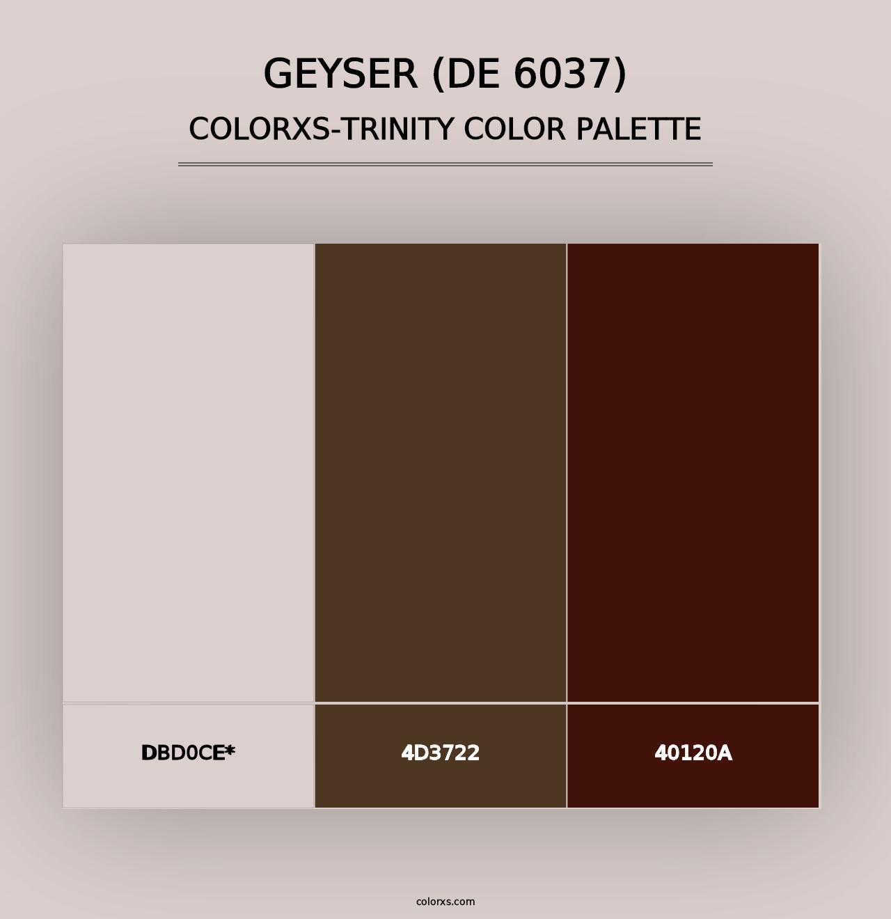 Geyser (DE 6037) - Colorxs Trinity Palette