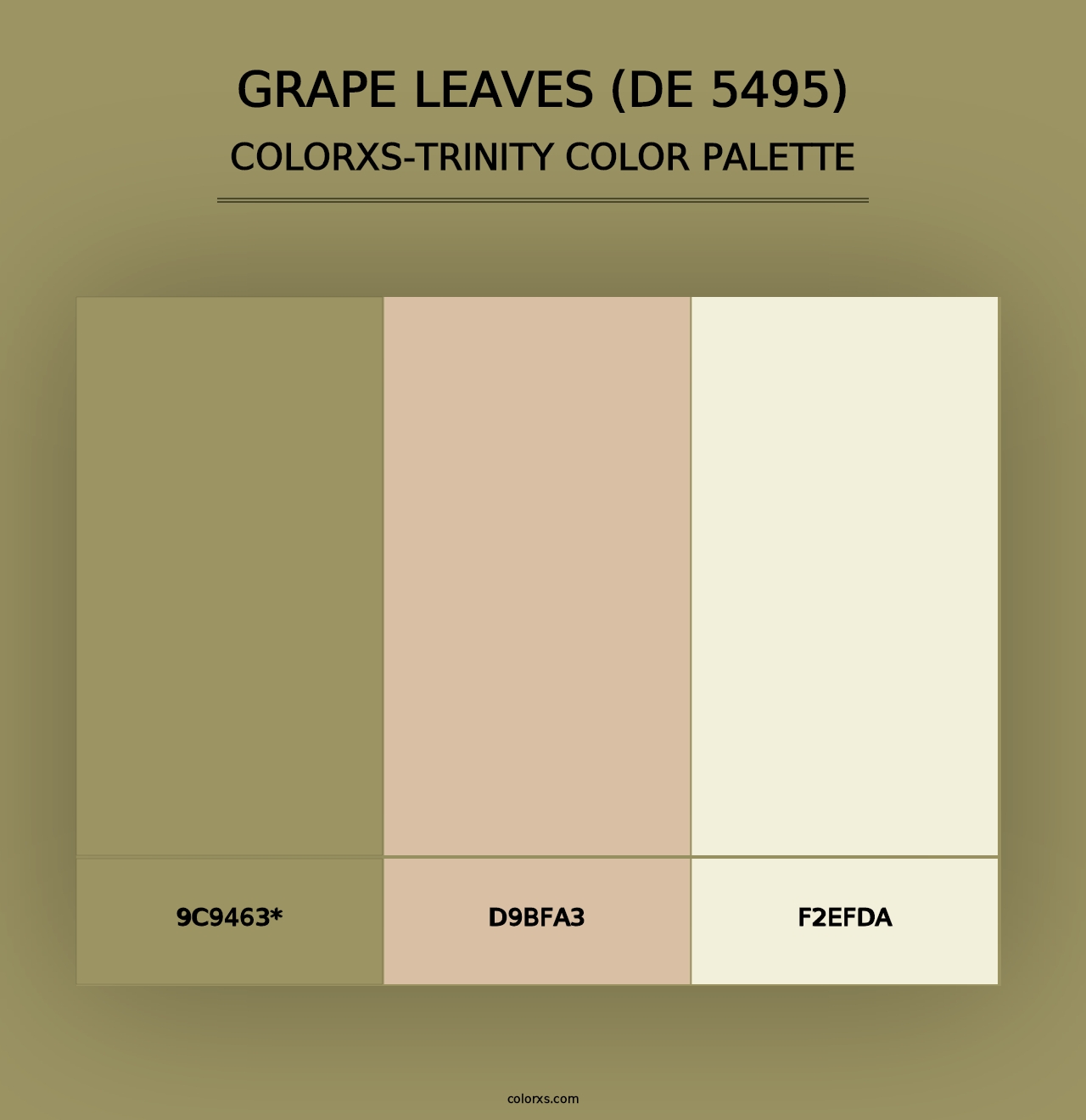 Grape Leaves (DE 5495) - Colorxs Trinity Palette