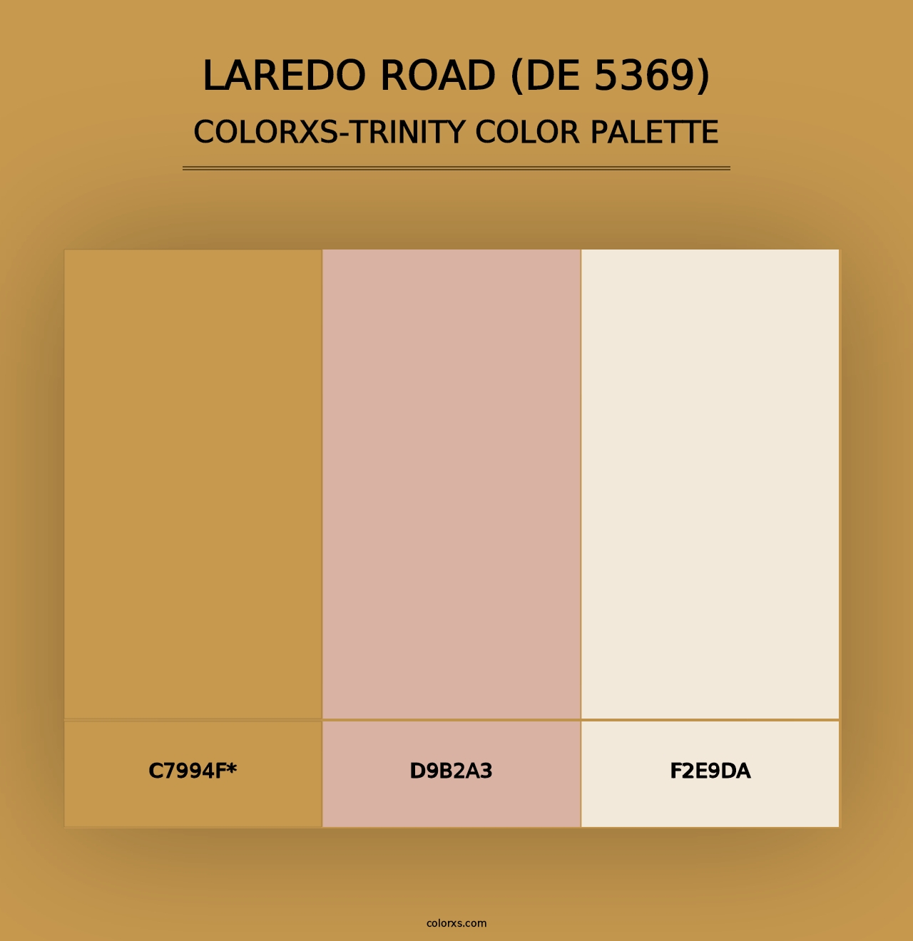 Laredo Road (DE 5369) - Colorxs Trinity Palette