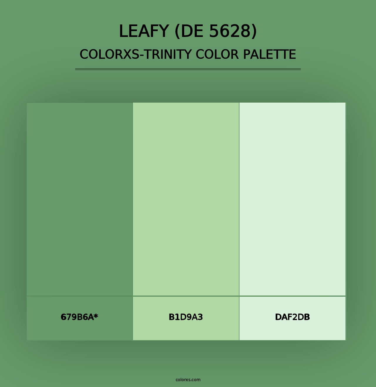 Leafy (DE 5628) - Colorxs Trinity Palette