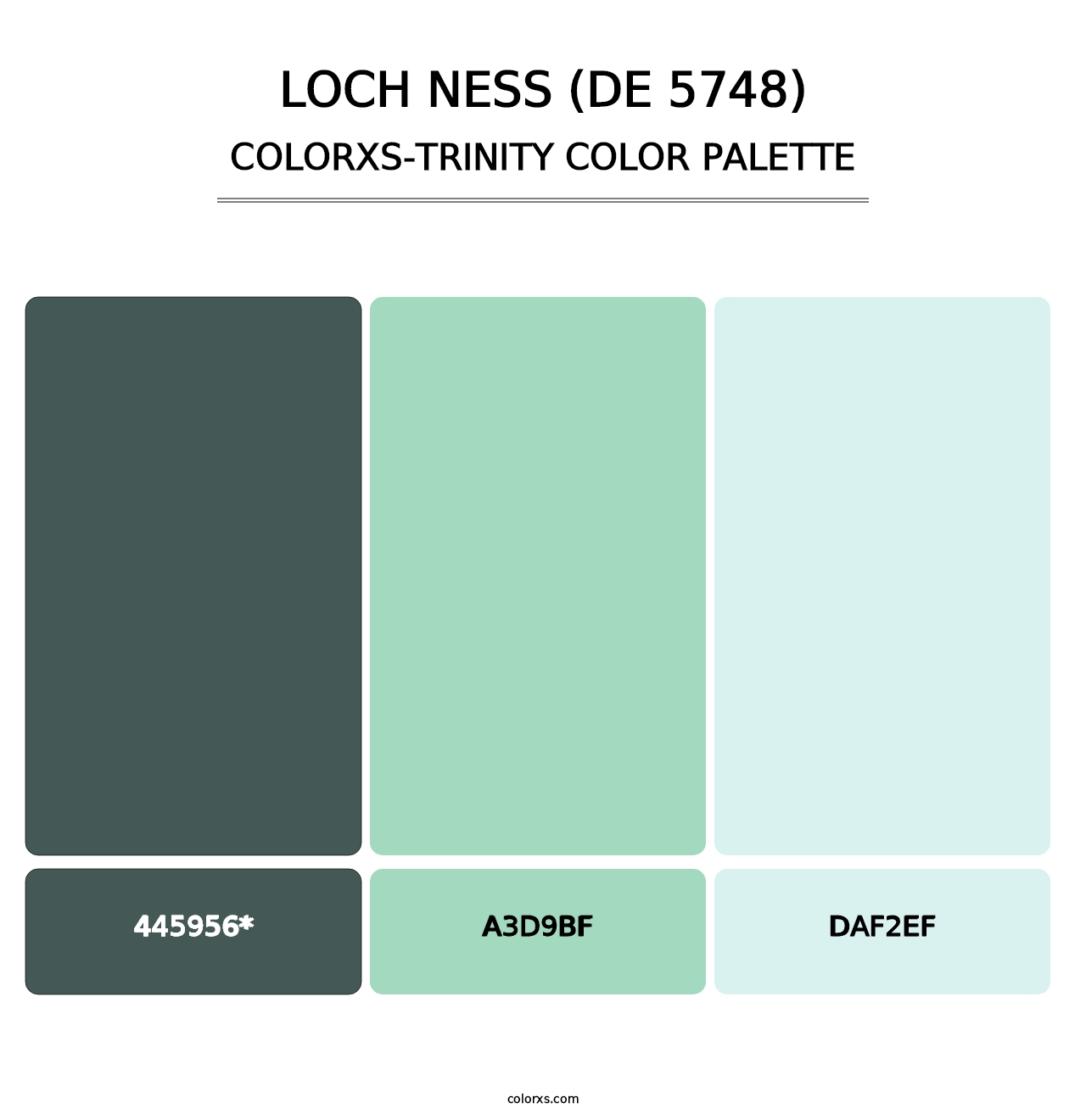 Loch Ness (DE 5748) - Colorxs Trinity Palette