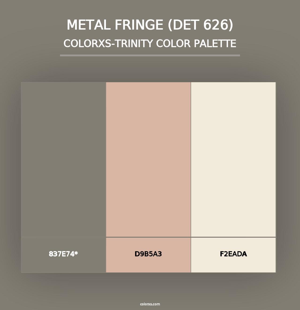 Metal Fringe (DET 626) - Colorxs Trinity Palette