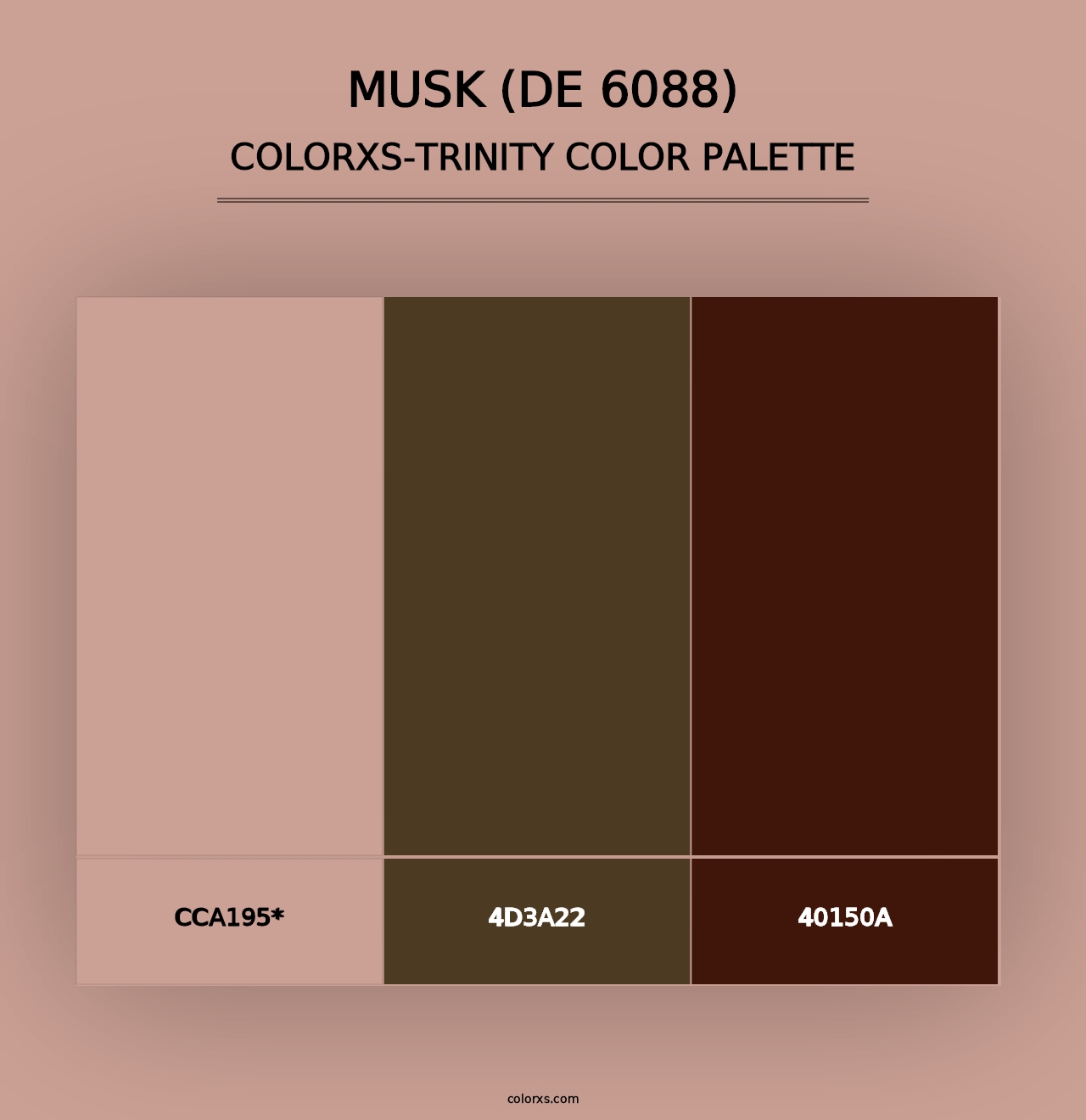 Musk (DE 6088) - Colorxs Trinity Palette