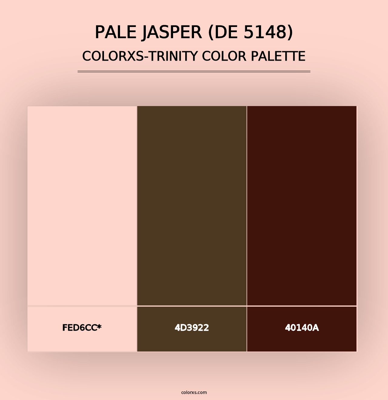 Pale Jasper (DE 5148) - Colorxs Trinity Palette