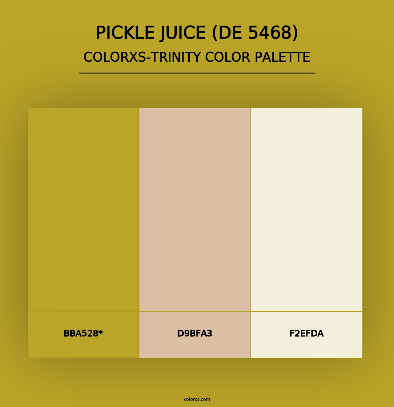 Pickle Juice (DE 5468) - Colorxs Trinity Palette